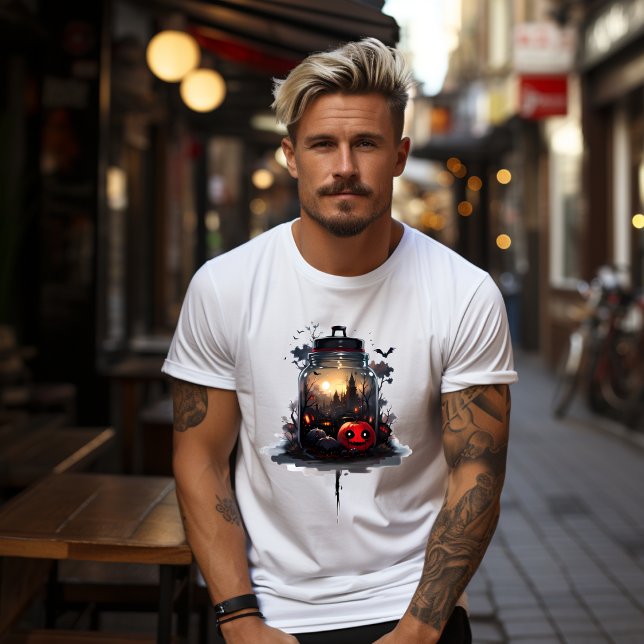 t-shirt citrouille, effrayant, halloween (Créateur téléchargé)