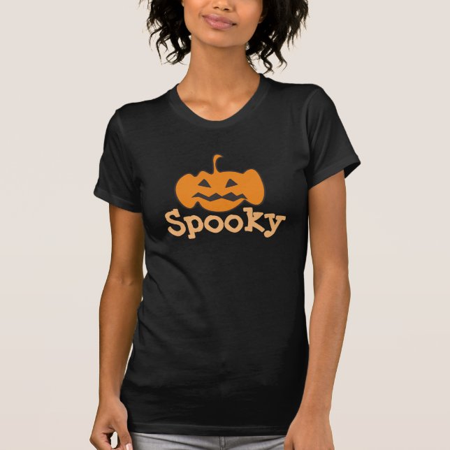 T-shirt Citrouille éffrayant Halloween (Devant)