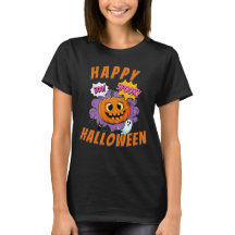 Citrouille effrayante - Joyeux Halloween