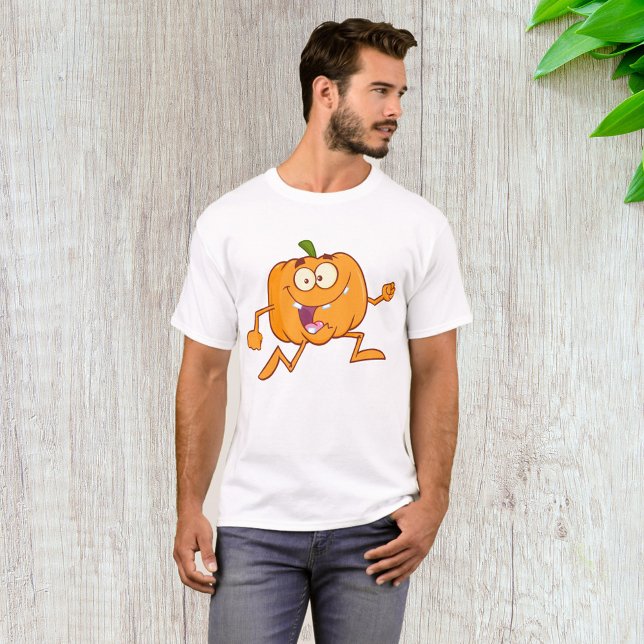 T-shirt Citrouille en cours d'exécution (Créateur téléchargé)