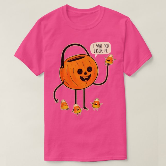 T-shirt Citrouille épicé (Design devant)
