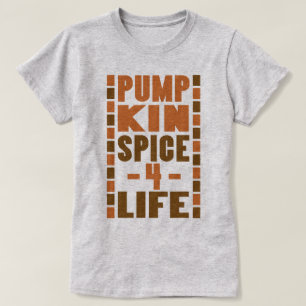 T-shirt Citrouille Épice 4 Vie