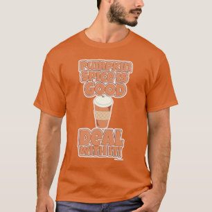 T-shirt Citrouille épice drôle épique épique dessin épique