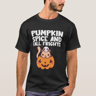 T-shirt Citrouille épice et automne Frights Design T Shirt