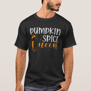 T-shirt Citrouille Épice Queen Vêtements femmes Automne Me