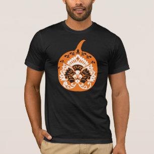 T-shirt Citrouille Fantaisie pour Halloween d'automne