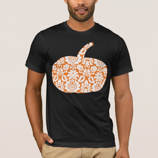 T-shirt Citrouille Fantaisie pour Halloween d'automne (Devant)