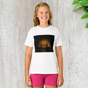 T-shirt Citrouille fille d'Halloween