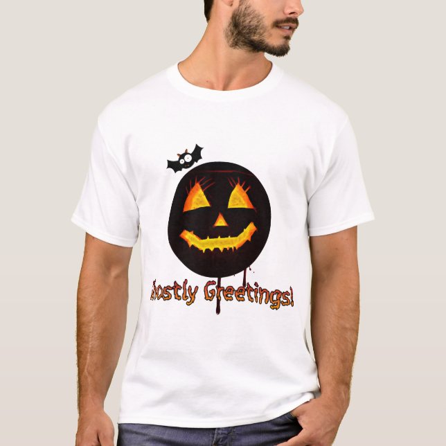 T-shirt Citrouille Halloween (Devant)