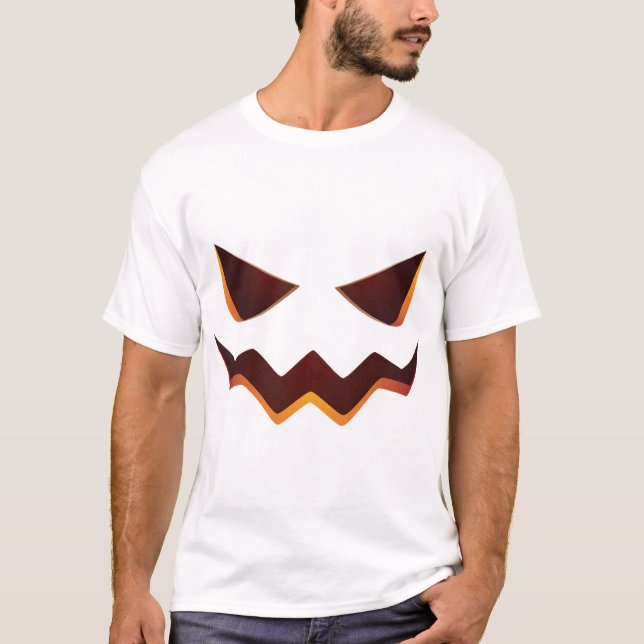 T-shirt Citrouille Halloween (Devant)