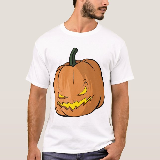 T-shirt Citrouille Halloween (Devant)