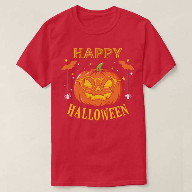 T-shirt Citrouille Halloween 6 (Design devant)