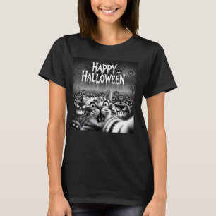 T-shirt Citrouille Halloween Costume d'horreur Citrouille