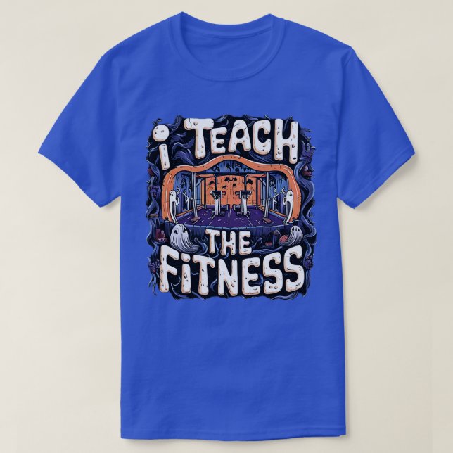 T-shirt Citrouille halloween gym drôle halloween fitness 1 (Design devant)