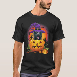 T-shirt Citrouille halloween pasteur hollandais Amoureux d