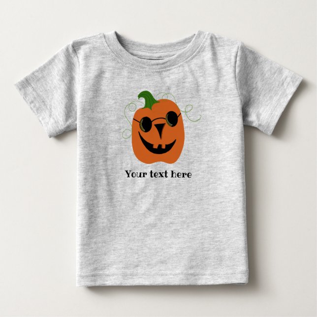 T-shirt Citrouille Halloween pour enfants (Devant)