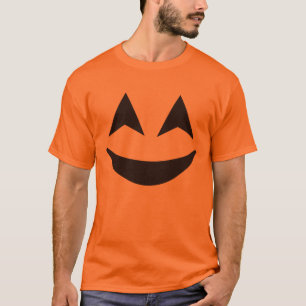 T-shirt Citrouille idiot orange de Jack O'Lantern de