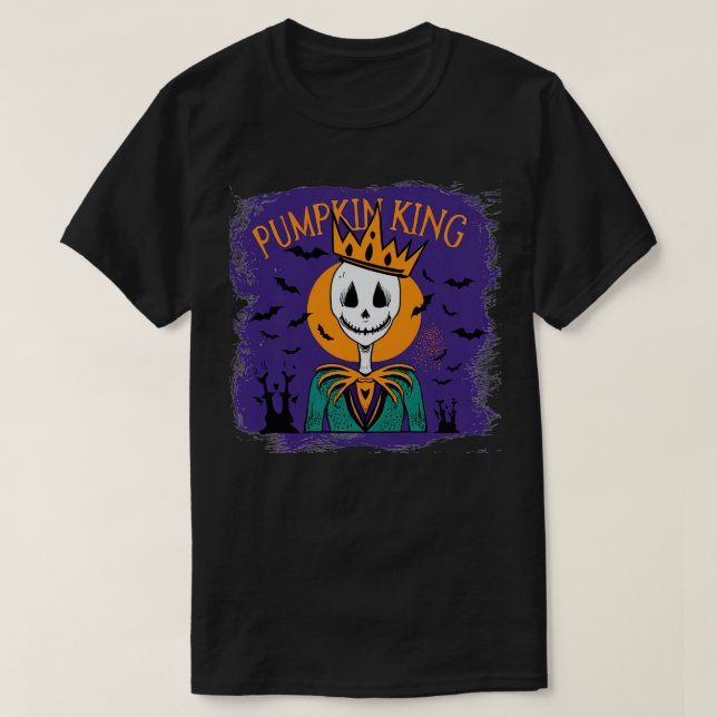 T-shirt Citrouille King 2 (Design devant)