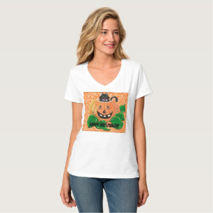 T-shirt Citrouille Kitty