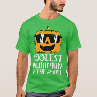 T-shirt Citrouille le plus frais dans le Patch Toddler Boy