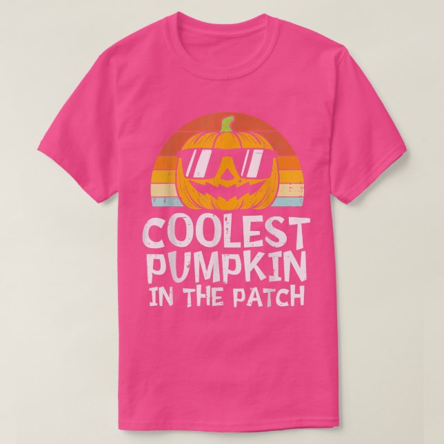T-shirt Citrouille le plus frais dans le Patch Toddler Boy (Design devant)