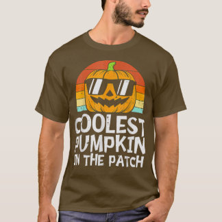 T-shirt Citrouille le plus frais dans le Patch Toddler Boy