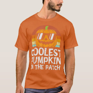 T-shirt Citrouille le plus frais dans le Patch Toddler Boy