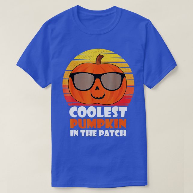 T-shirt Citrouille le plus froid dans le Citrouille d'horr (Design devant)