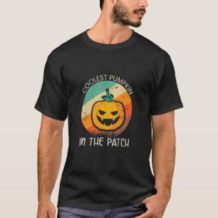 T-shirt Citrouille le plus froid dans le Patch Enfants Hom