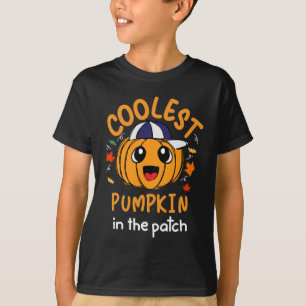 T-shirt Citrouille le plus froid dans le Patch Fun Thanksg