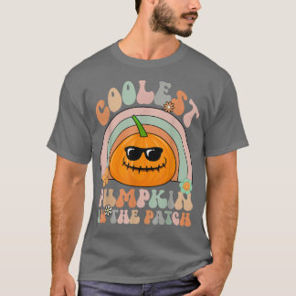 T-shirt Citrouille le plus froid dans le Patch Les Garçons