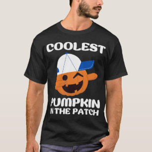 T-shirt Citrouille le plus froid dans le Patch Party Hallo