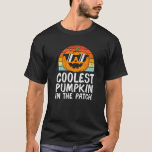 T-shirt Citrouille le plus froid pour enfants dans le Patc