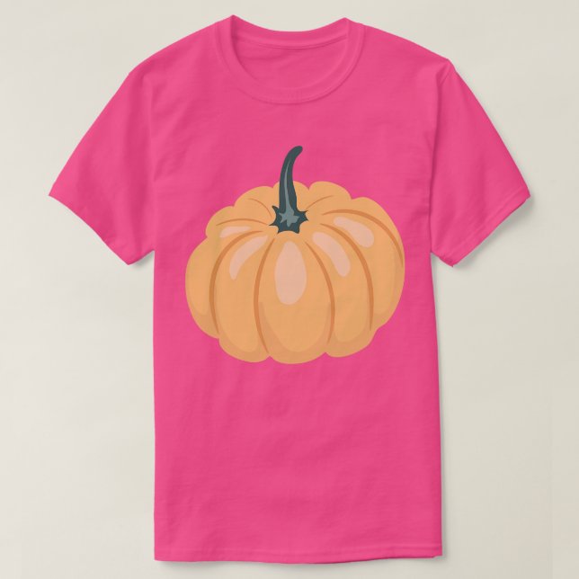 T-shirt Citrouille mignon 2 (Design devant)