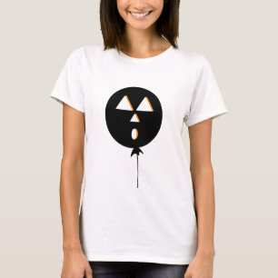 T-shirt Citrouille orange noire ballon Halloween
