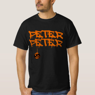 T-shirt Citrouille Peter Halloween Costume