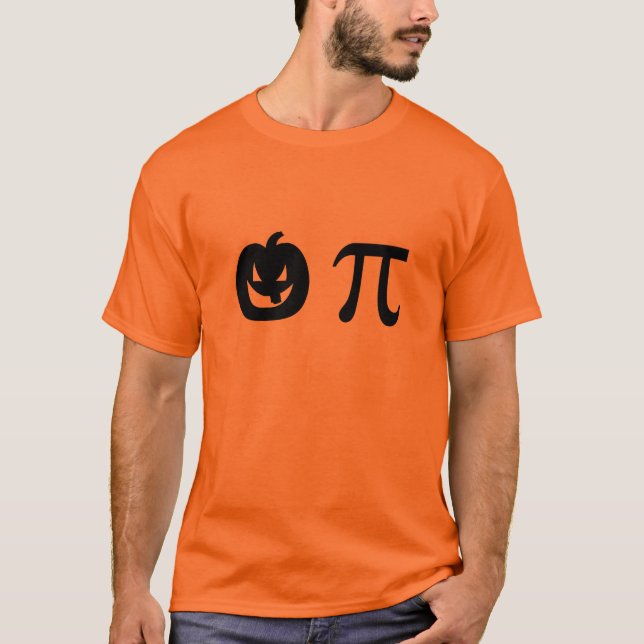 T-shirt Citrouille pi (Devant)