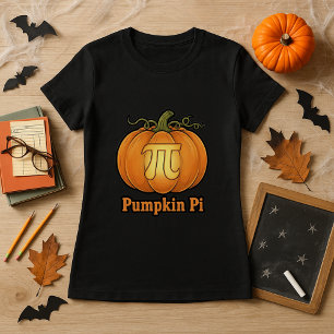 T-shirt Citrouille Pi Funny Halloween Math Lover Enseignan