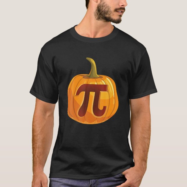 T-shirt Citrouille Pi | Pie Math Funny Halloween Coût ense (Devant)