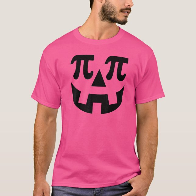 T-shirt Citrouille Pi Pie Punny Costume Halloween Math Pun (Devant)