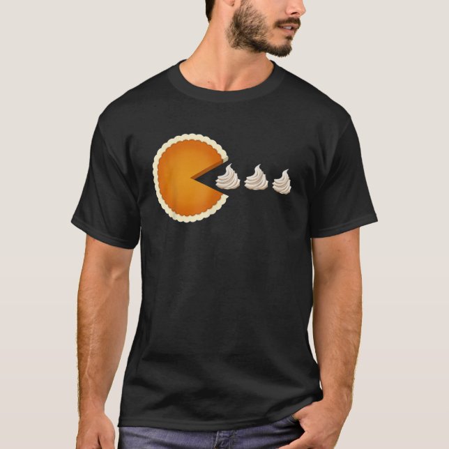 T-shirt Citrouille Pie Funny Math Halloween Costume Thanks (Devant)