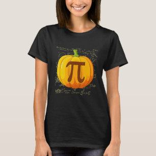 T-shirt Citrouille Pie Math Chemise Drôle Halloween Thanks