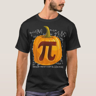 T-shirt Citrouille Pie Math Funny Halloween Thanksgiving P