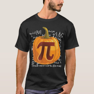 T-shirt Citrouille Pie Math Shirt Funny Halloween Thanksgi