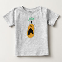 T-shirt Citrouille pour bébé d'Halloween