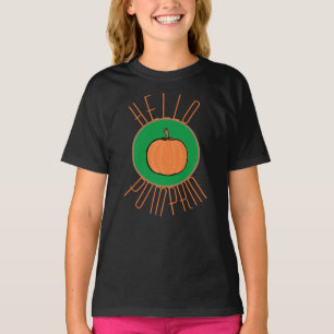 T-shirt citrouille pour enfants/T-shirt Halloween