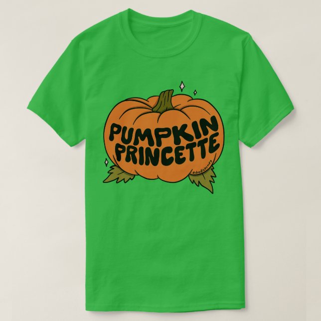 T-shirt Citrouille Princette (Design devant)