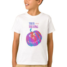 T-shirt Citrouille psychédélique