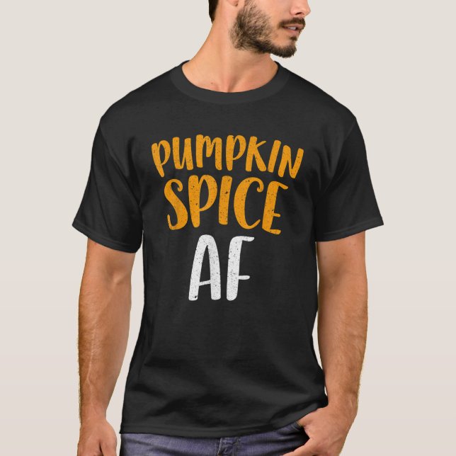 T-shirt Citrouille Spice AF T Shirt (Devant)