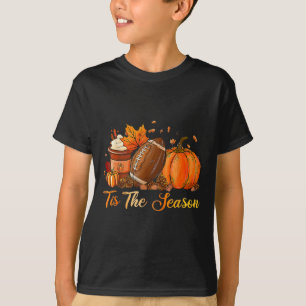 T-shirt Citrouille Spice Football C'Est La Saison Automne